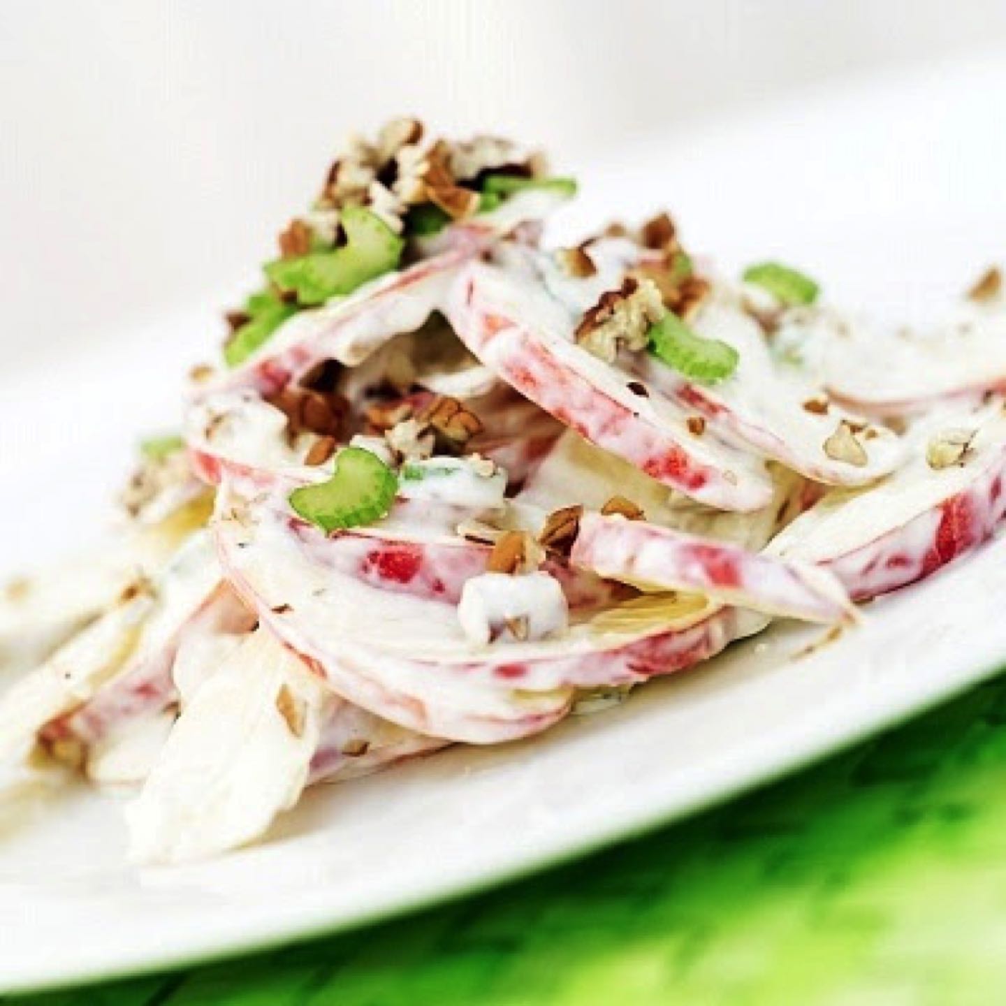 Receta sana ensalada nueces