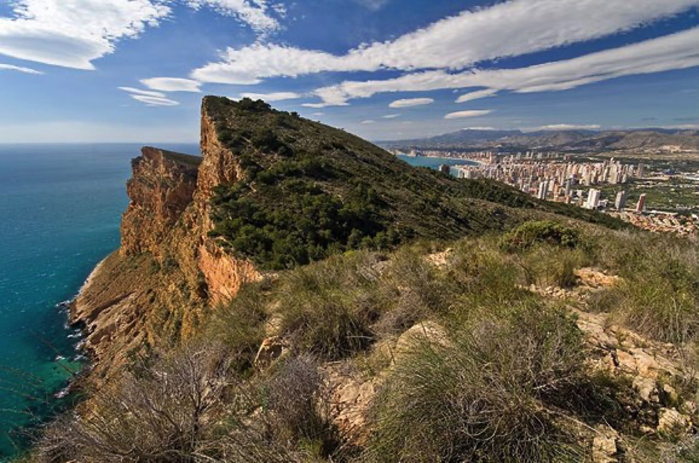 Nordic Walking al aire libre: Parc Natural de la Serra Gelada, en Benidorm