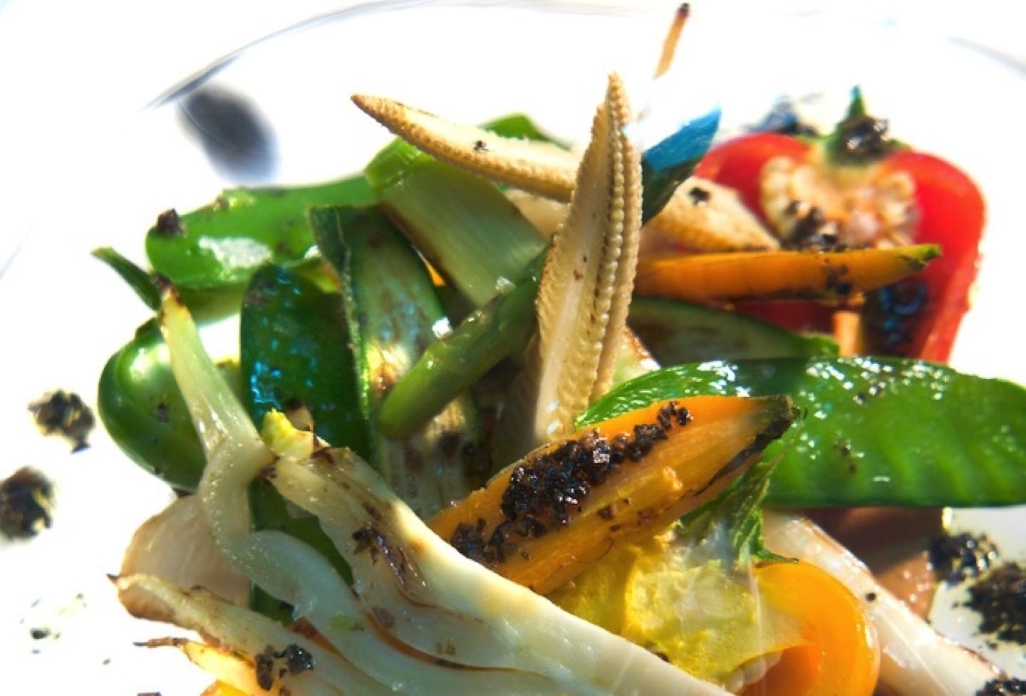 Comidas sanas: receta de parrillada de verduras