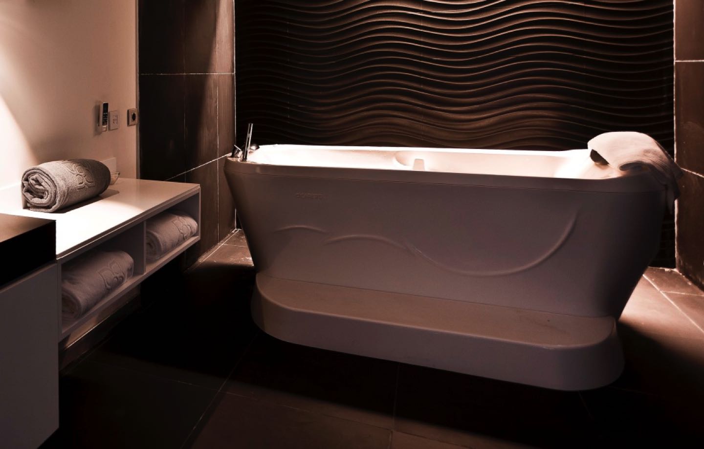 baño relajante invierno