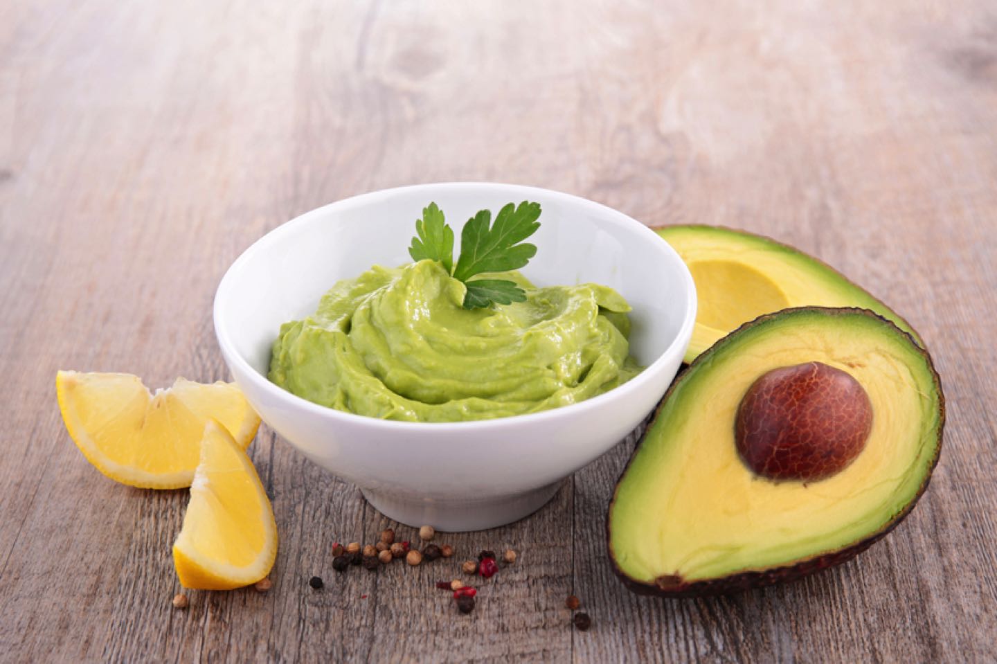 avocado and guacamole